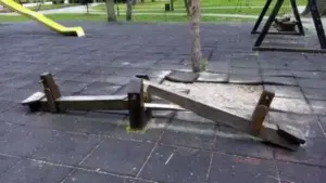 parcul copiilor a trecut printr-un