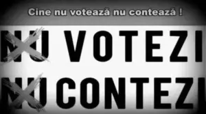 dacă nu mergi la vot