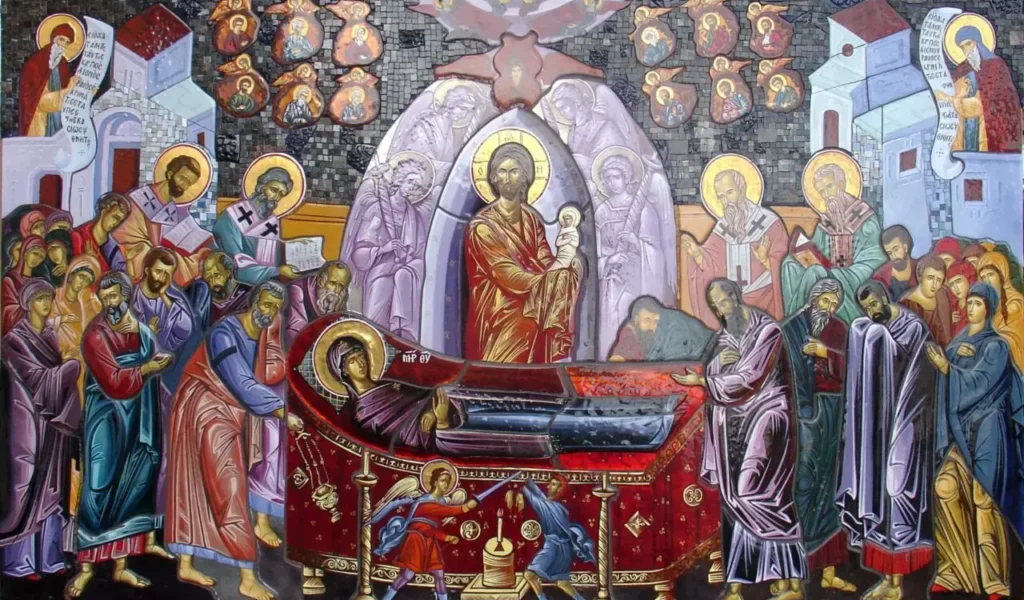 Adormirea Maicii Domnului - Sfânta Maria