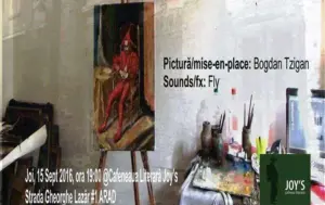 pictorul bogdan tzigan transformă cafeneaua