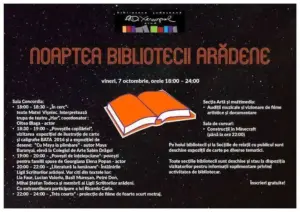 noaptea bibliotecii arădene” -