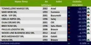 două firme din arad
