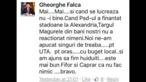 gheorghe falsă... ăăă... falcă