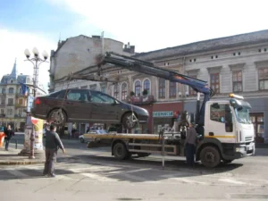 autoturismele parcate pe pistele