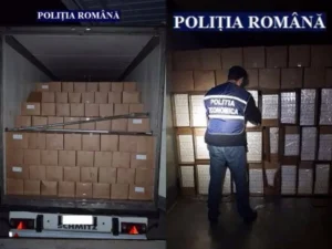 un tir încărcat cu 600