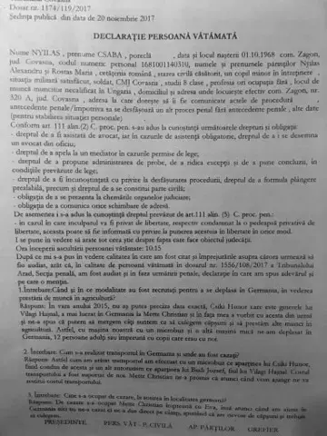 BOMBA cu adevăruri penibile din justiția arădeană a explodat la Tribunalul Covasna! O PARTE VĂTĂMATĂ a dat peste cap Rechizitoriul procurorului Miron Codrin în cazul ȚIGANIADA ROMÂNO-GERMANĂ