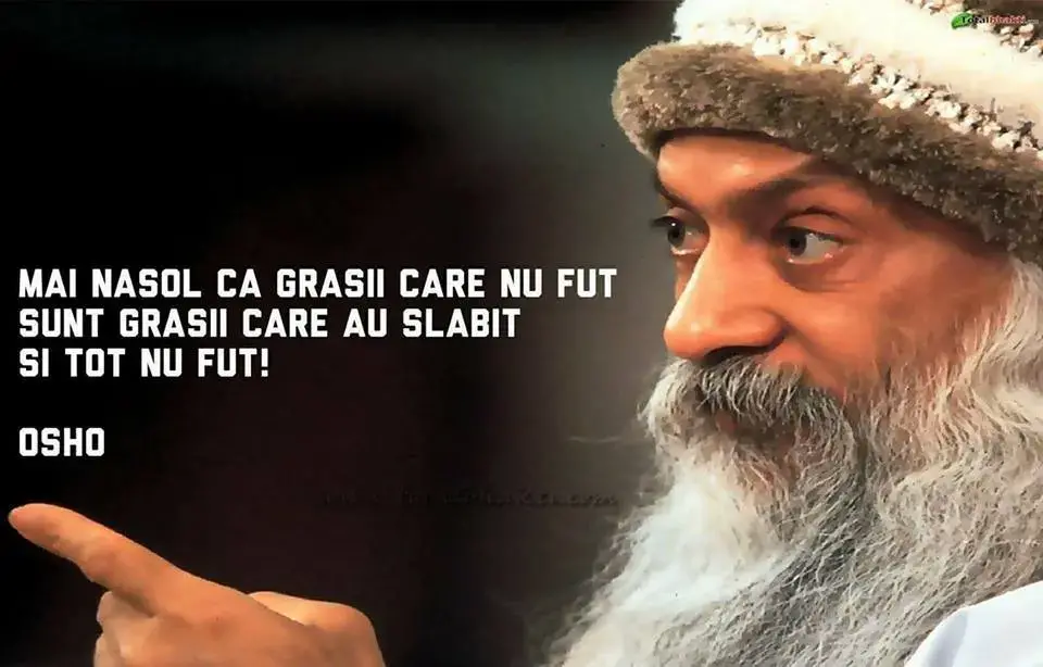 Cele 12 învățături cu și despre sex ale gurului Osho pentru toată lumea care are treabă cu bagabonțeala sau nu