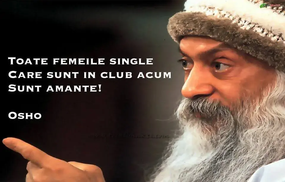 Cele 12 învățături cu și despre sex ale gurului Osho pentru toată lumea care are treabă cu bagabonțeala sau nu