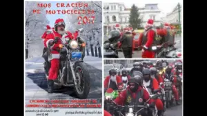 campania „moş crăciun pe motocicletă”