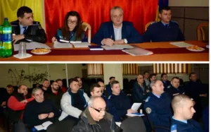 întâlnire la sediul jandarmeriei