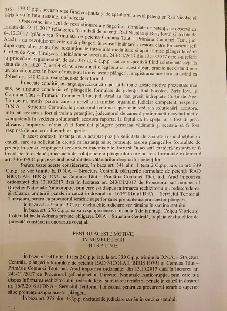 [ACTUALIZARE 2] Prefectura Arad umblă ca orbul cu bâta prin pădurile Nadășului, TESTAMENTUL nu l-a văzut nimeni, plângerile împotriva „moștenirii familiei Colțeu” se plimbă din DNA în DNA, iar sătenii și „publicul spectator” sunt pe COD ROȘU de „ceață judiciară”