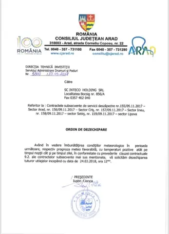 [ACTUALIZARE 2] CJA nu minte în comunicatele de presă - doar trișează și nu spune tot. Cionca ne-a dat ORDIN DE DEZECHIPARE... pentru că VINE PRIMĂVARA. Așa că ies toate la iveală