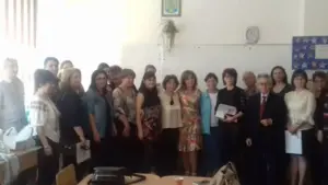 scriitori arădeni - în vizită