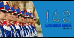 jandarmeria română împlinește astăzi 168