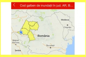 cod galben de inundații