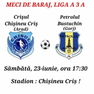 crișul și petrolul bat