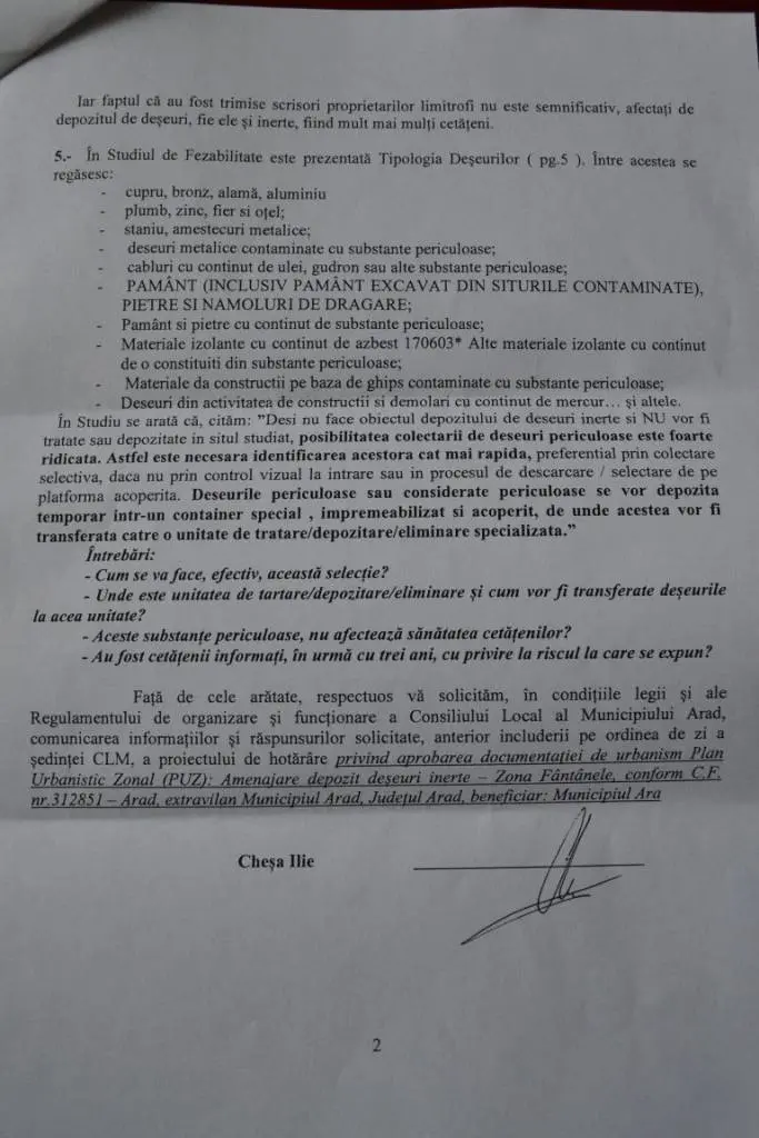 Sute de cetățeni din Sânnicolaul Mic și Fântânele au protestat față de amplasarea unei BOMBE ECOLOGICE la periferia sudică a Aradului [FOTO / VIDEO / ACTE]