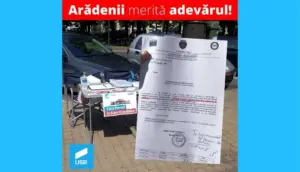 usr arad vs. falcă