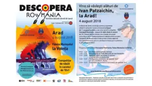descoperă rowmania” revine la arad