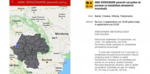 atenție: aradul - sub avertizare