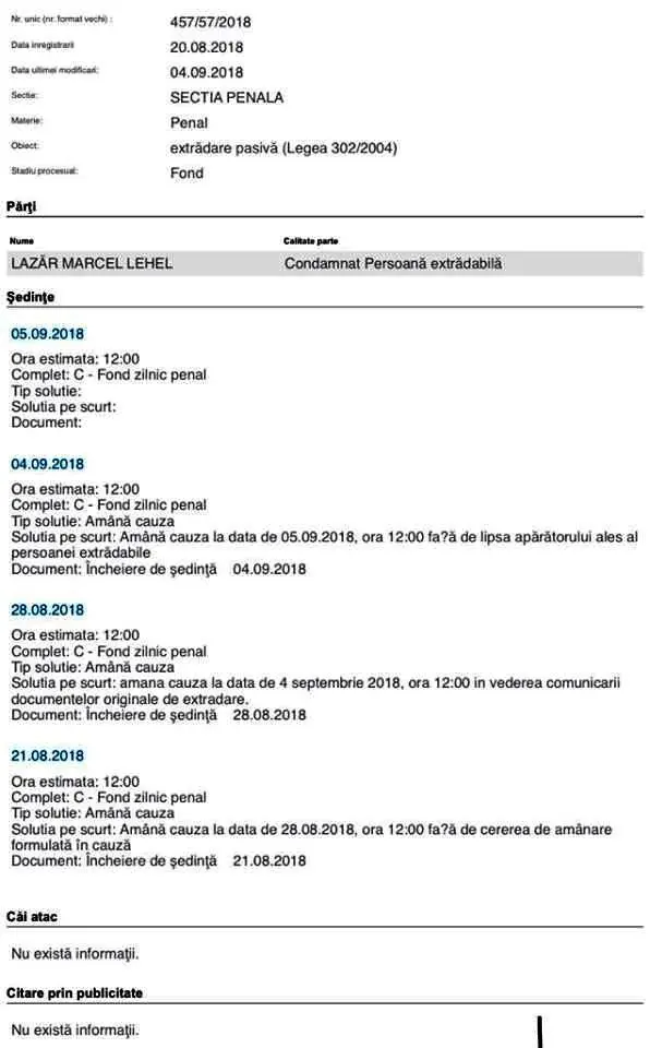 [ACTUALIZARE 4] GUCCIFER n-a mai ajuns la Mândruloc. Marcel Lehel Lazăr a fost extrădat DIRECT din Penitenciarul Deva în cel din Virginia (USA), unde îl așteaptă 52 de luni de INFERN