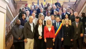corpul diplomatic străin acreditat