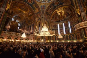 sfințirea picturii catedralei arhiepiscopale [foto]