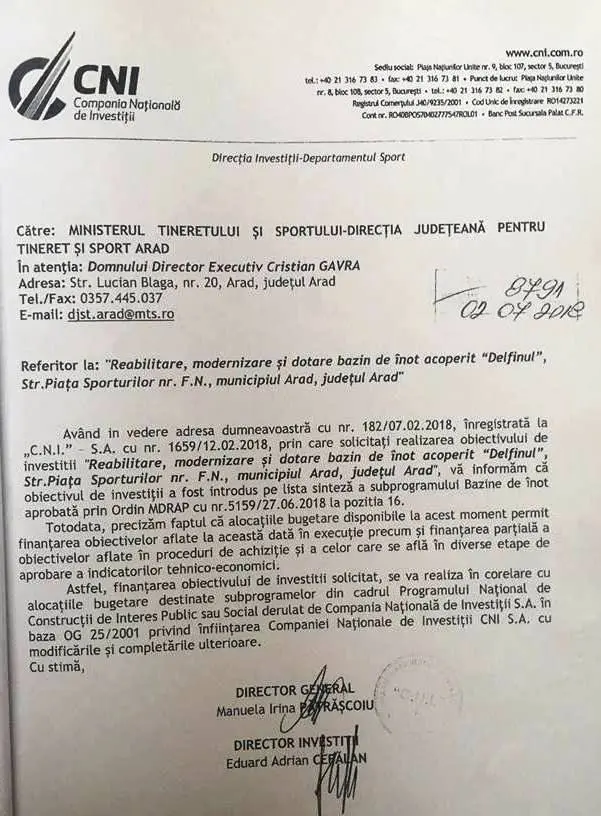 Pregătit pentru modernizare, BAZINUL de ÎNOT „Delfinul” este NOUA ȚINTĂ a unor mârșăvii POLITICE... și asta „doar” pentru că arădenii se urăsc între ei! [GALERIE FOTO / ACTE / VIDEO]