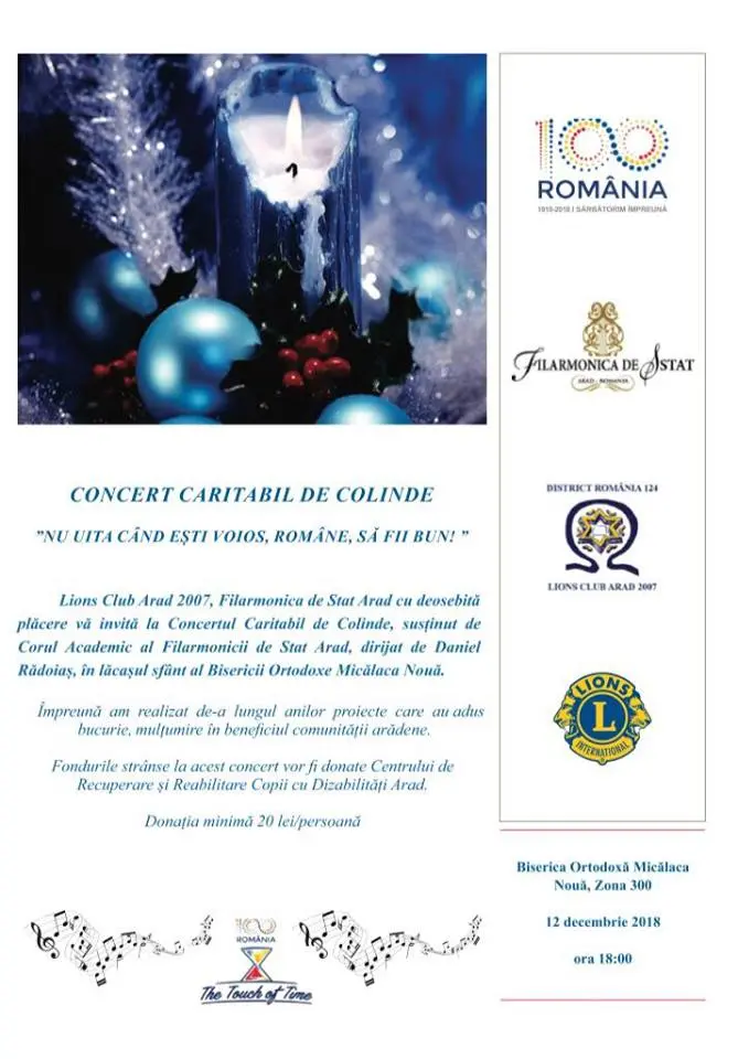 [ACTUALIZARE] Biserica Ortodoxă Micălaca Nouă a fost plină de oameni veniți cu sufletul deschis să asculte concertul unui cor de îngeri și să contribuie la strângerea de fonduri ce vor fi donate „Centrului de recuperare și reabilitare Copii cu dizabilități Arad”