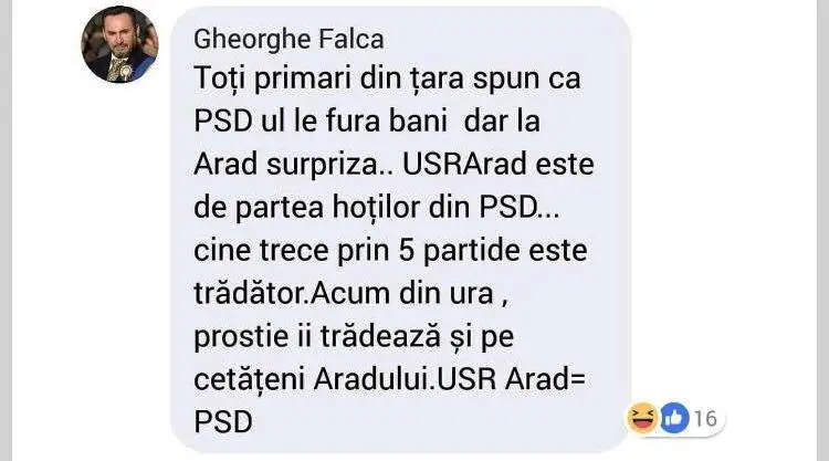 „Doctorul în comunicare” Gheorghe FALCĂ umple GRAMATICA Limbii române de scuipat și introduce stilul „delirium tremens” în DISCURSUL POLITIC