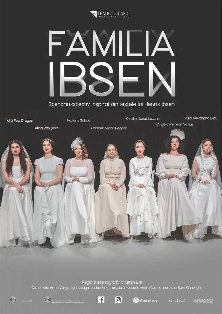 Teatrul Clasic „Ioan Slavici” Arad. FAMILIA IBSEN - „brigadă artistică” din cadrul „Cântării României”
