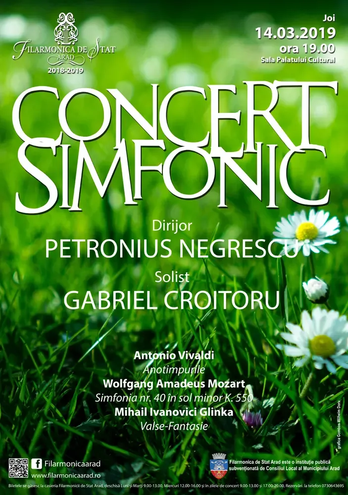 [JOI la FILARMONICĂ] Anotimpurile lui Vivaldi, penultima simfonie mozartiană și unul dintre cele mai minunate valsuri ale literaturii ruse