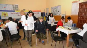 echipa medicală a spitalului militar
