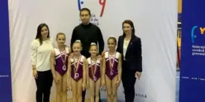 argint la gimnastică artistică