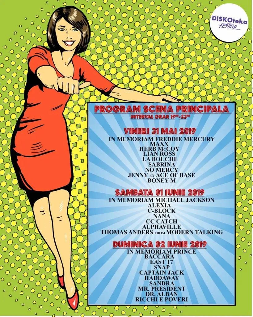 Mega-fesivalul DISKOTEKA. Timp de TREI ZILE, Timișoara e capitala muzicii pop!