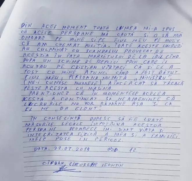 Și ce dacă-ți este bătut copilul de patru țigani în buda unui birt în care se vând droguri la pult?! Ești în PECICA - așa că faci ce vrea „MINISTRU” (zis și „NU-I CUNOSC NUMELE”)... de care depinde toată viața ta! [PLÂNGERI PENALE ÎN ORIGINAL]
