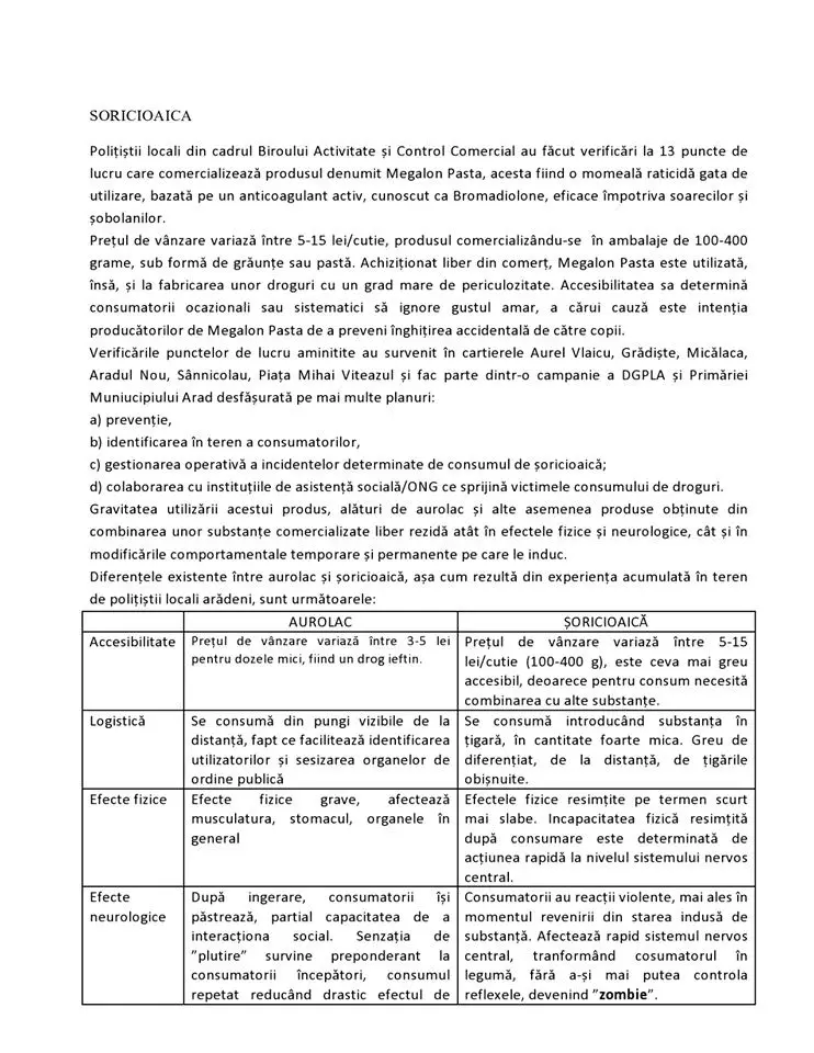 Dă-l dracu` de DEALER - fă-ți singur ȘORICIOAICA! Poliția Locală Arad a făcut publică REȚETA DROGULUI ZOMBIE [TUTORIAL]