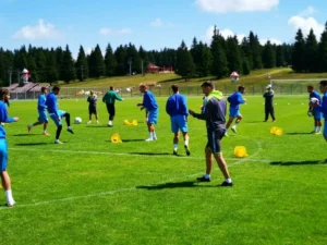 uta a început cantonamentul din slovenia