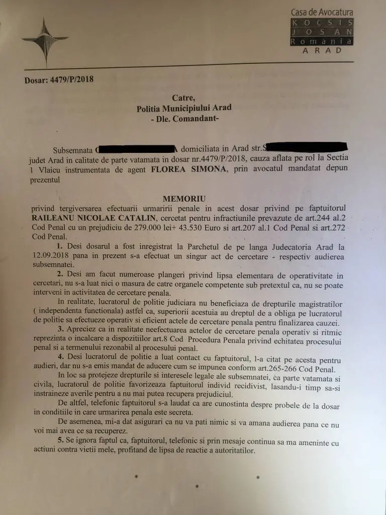 [ACTUALIZARE] „LOVERBOY XANDRIN” din Brașov i-a cucerit și pe „apărătorii legii” din Arad cu metoda lui... așa că suspiciunile privind complicitatea dintre polițiștii neprofesioniști și infractorii profesioniști persistă!