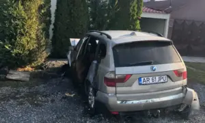 bmw-ul socrului comisarului-șef șerbănică