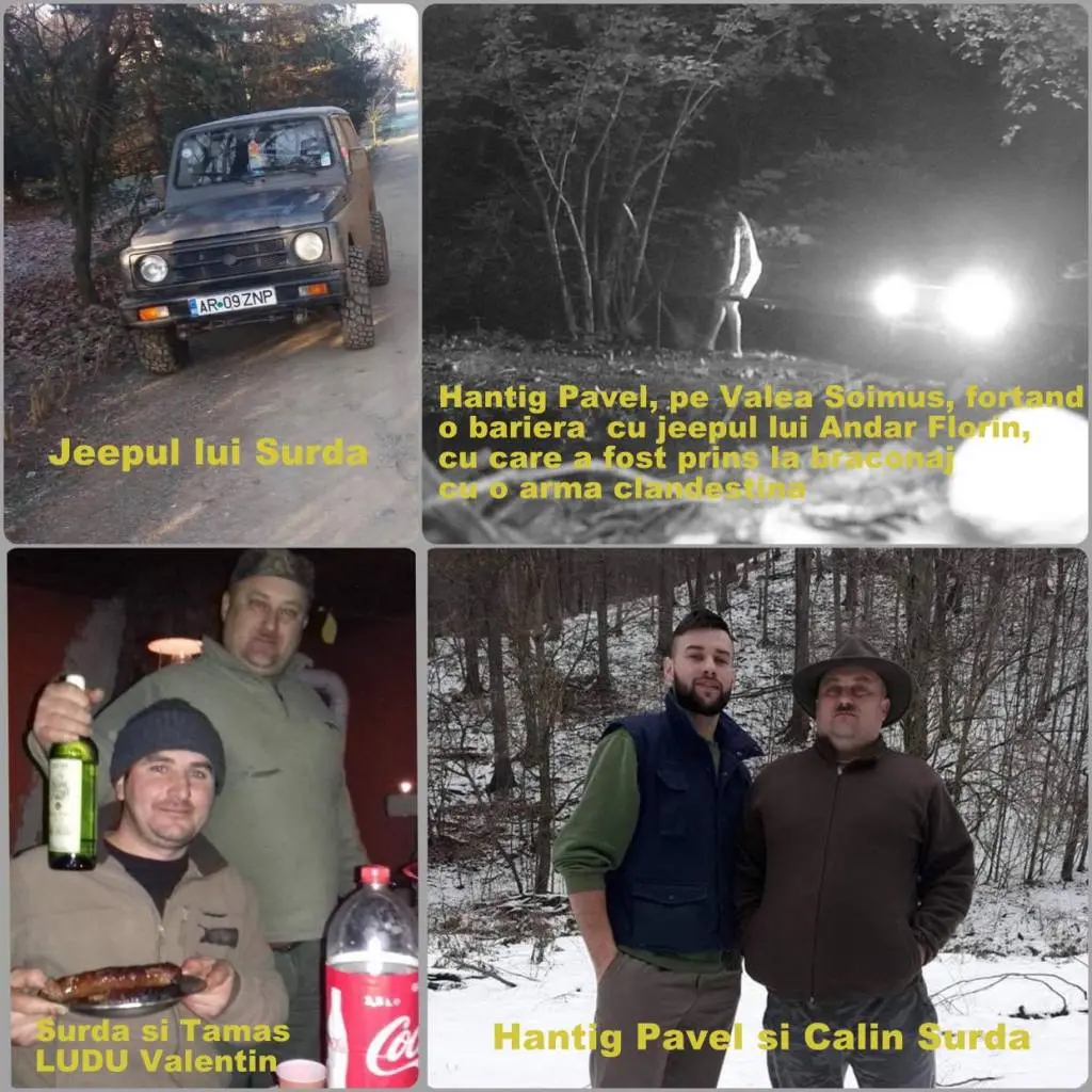 [ACTUALIZARE 19] „Elita braconierilor” din zona Gurahonț către pădurarul Sorin Jiva: „100.000 de lei ne ești dator pentru că te-am împușcat și ne-ai lezat dreptul la onoare”!