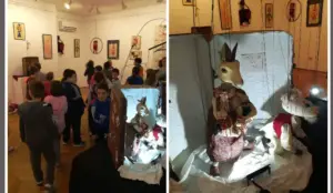 copiii „iau cu asalt” expoziția