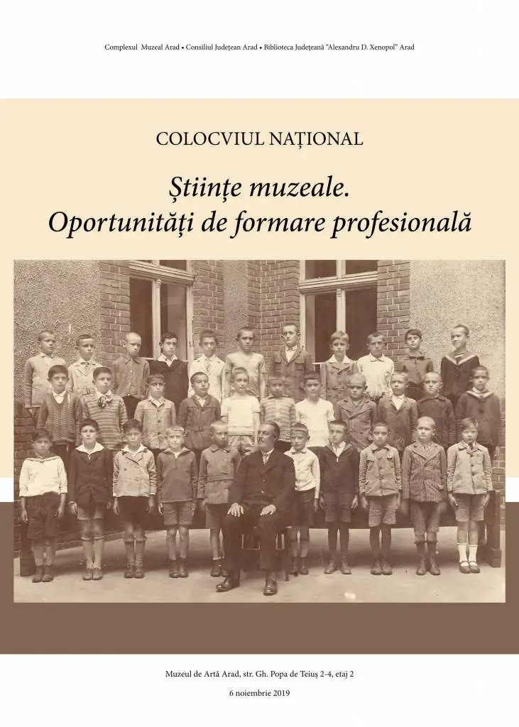 COLOCVIU NAȚIONAL la Muzeul de Artă: „Științe muzeale. Oportunități de formare profesională” în muzeologie, istorie, arheologie, antropologie, restaurare, design