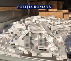 un depozit de țigări