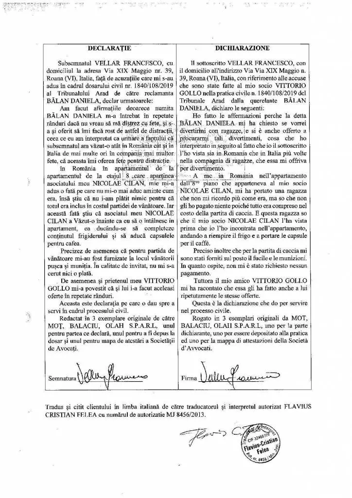 DOI ITALIENI DENUNȚĂ REȚEAUA de TRAFIC de PERSOANE PATRONATĂ DE FAMILIA DINCĂ, având „cartierul general” în Arad. „Recrutorul criminal” e țapul ispășitor dintr-o ECUAȚIE PENALĂ în care „matroana” și „peștele” se plimbă liberi și fac afaceri!