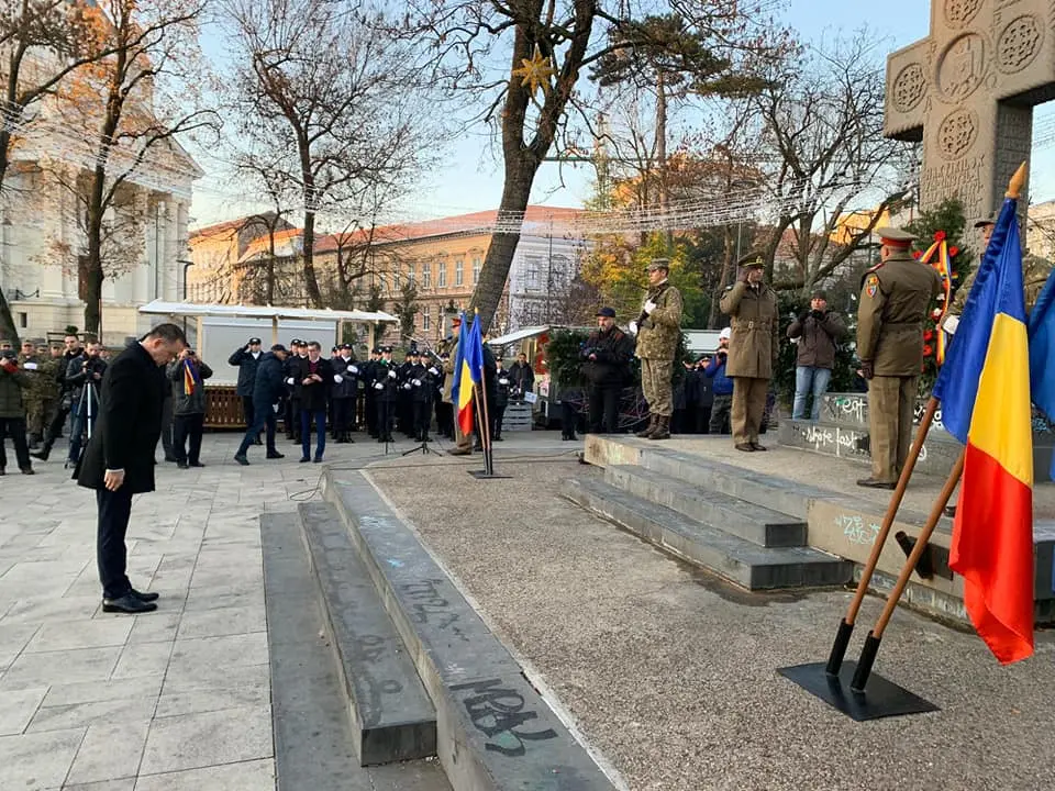 Recunoștință EROILOR neamului și Corifeilor Marii Uniri de Ziua Națională a României [FOTO]