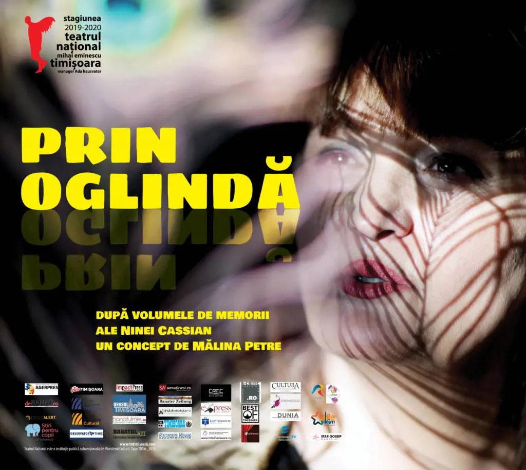 Spectacol de excepție la Teatrul Național din Timișoara: „Prin oglindă” - un one-woman show care povestește memoriile Ninei Cassian