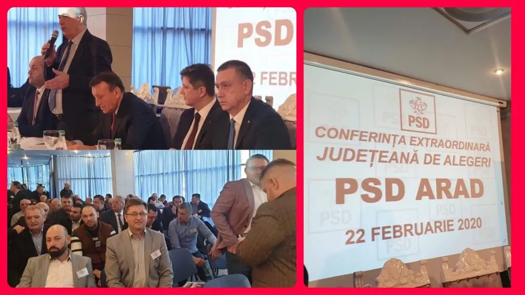 [ACTUALIZARE 2] Mihai Fifor a câștigat președinția PSD Arad. Florin Tripa este președinte executiv