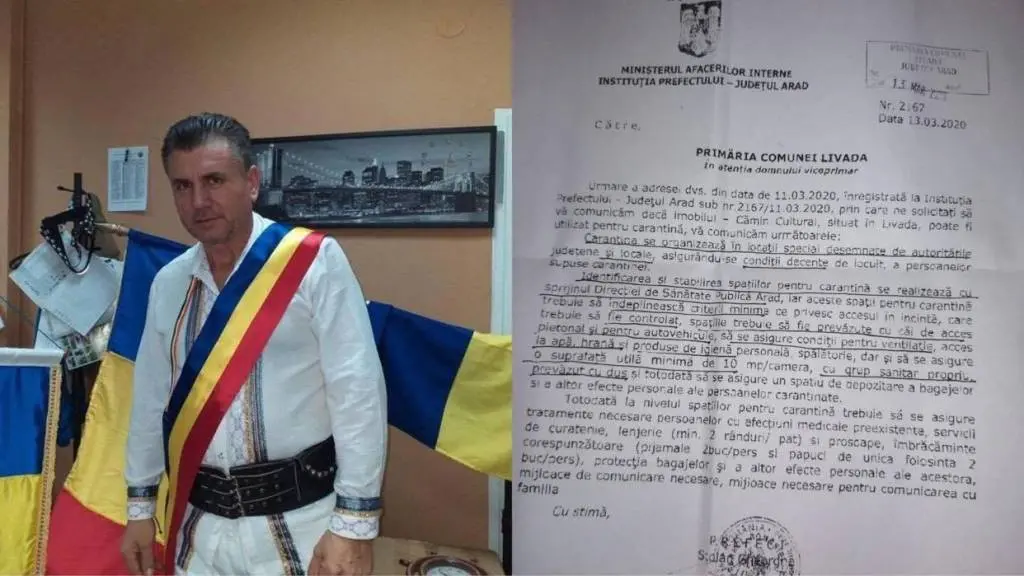 Dacă era după BIMBO, Căminul Cultural din Livada devenea primul Centru de Carantină pentru CORONAVIRUS neautorizat nici măcar de ISU, iar deasupra comunei survolau avioane F16! [FOTO / ACTE]