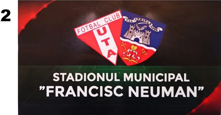 CONCURS DE IDEI... până acum, mediocre pentru sigla luminoasă care va fi amplasată la intrarea stadionului „Francisc Neuman”
